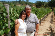 Viader upper vineyard - Rick & Linda
