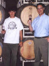 Robt Craig winemaker & AJ