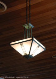 Inniskillin - Frank Lloyd Wright inspired lights