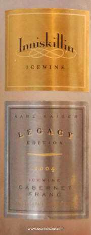 Inniskillin Karl Kaiser Legacy Cabernet Franc Eiswein 2004